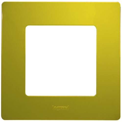 Рамка универсальная Legrand Etika 1-м. зеленый папоротник  картинка